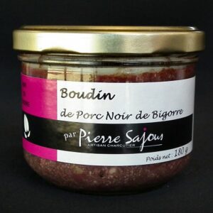 Boudin porc Noir de Bigorre Pierre Sajous 90g