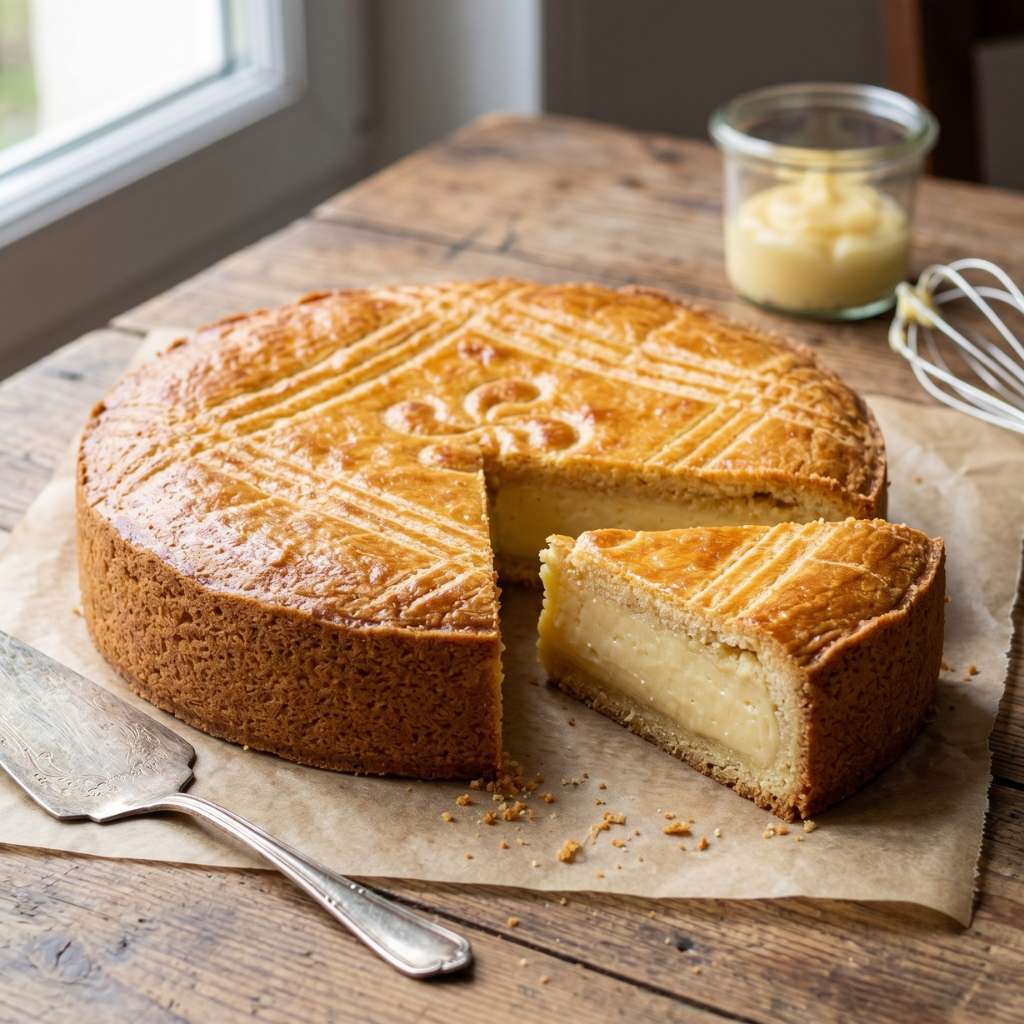 Gateau basque à la creme